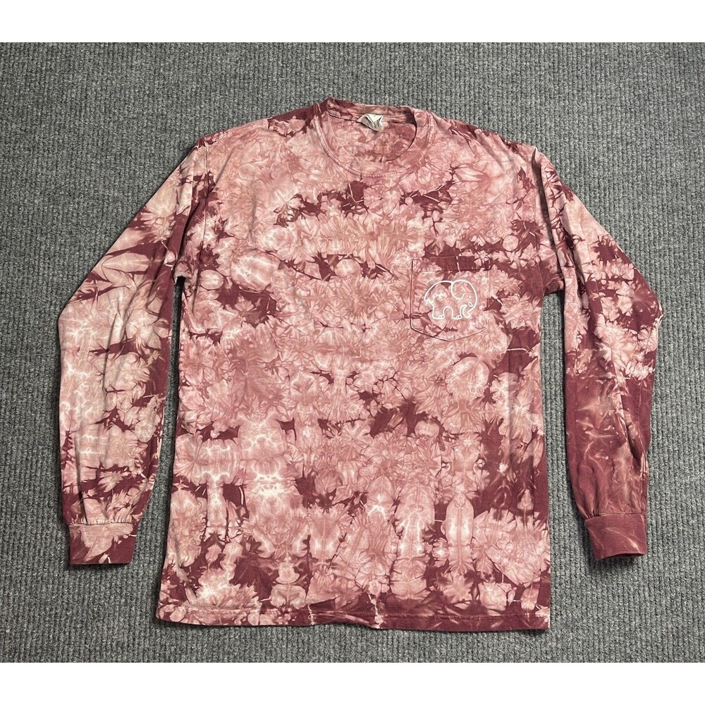 Ivory Ella Comfort Colors Crew Neck Womens Medium Tie Dye Long Sleeve Shirt